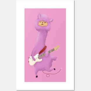 Alpaca Rock Posters and Art